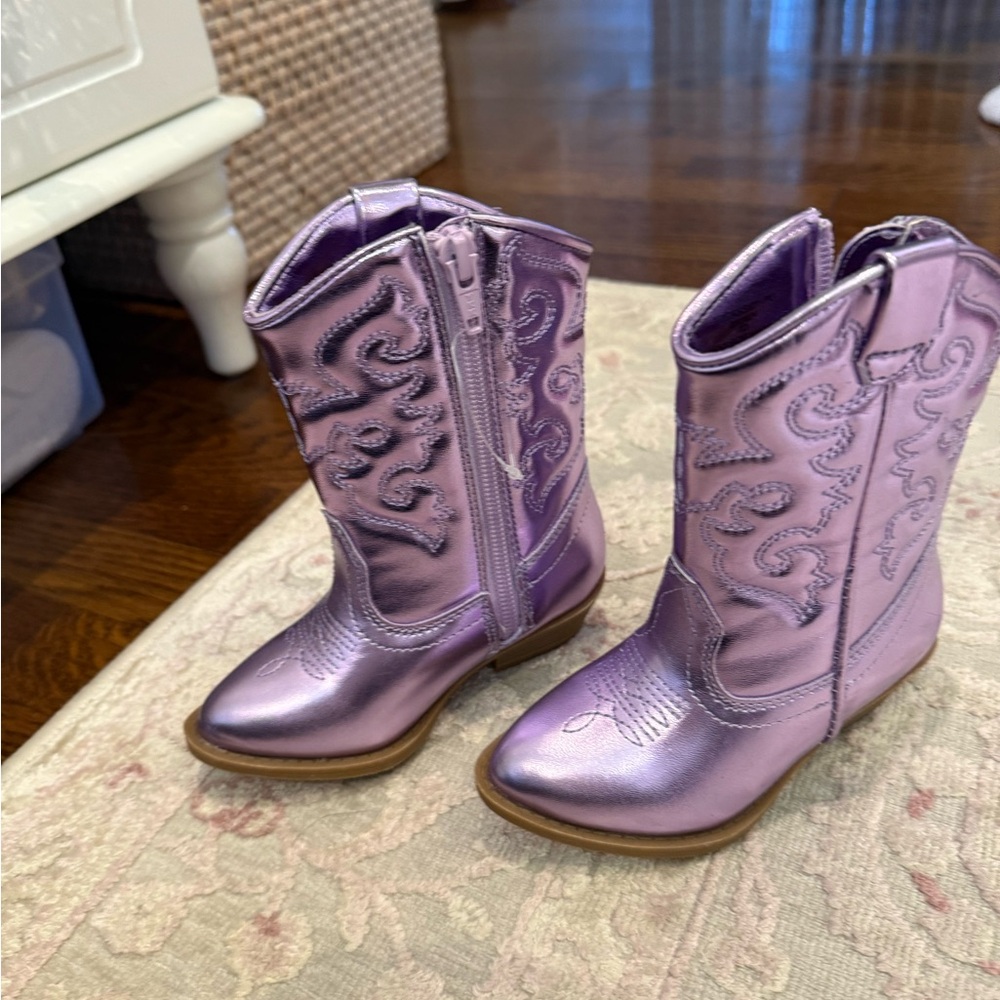 COPY - Tucker + Tate Purple Western Boots
